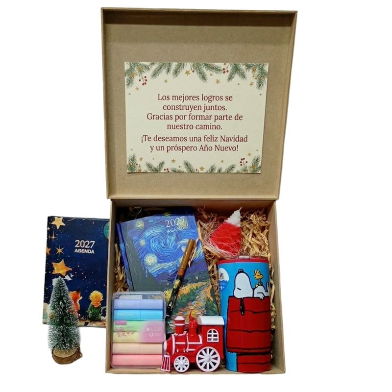 Kit Ilusión: caja de madera con su contenido
